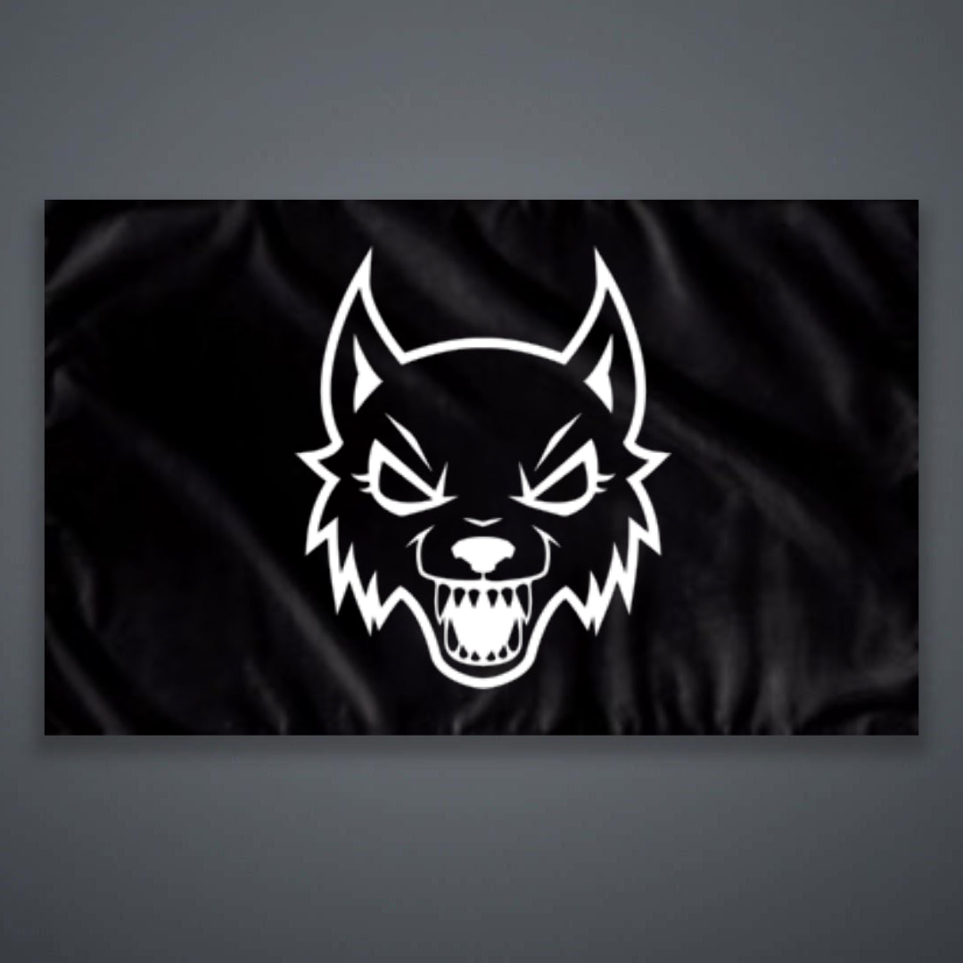 Hysta Polyester Wolf  Flag